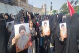 پیاده‌روی باشکوه مردم اردبیل در آیین تشییع قائد شهید از عالی‌قاپو تا امامزاده سیدصدرالدین