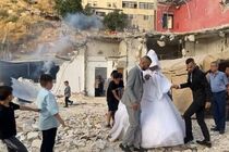 عروسی در دل ویرانی؛ جوانان فلسطینی عشق را به جنگ ترجیح دادند