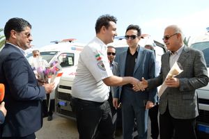 ۱۱ دستگاه آمبولانس جدید به ناوگان اورژانس هرمزگان الحاق شد