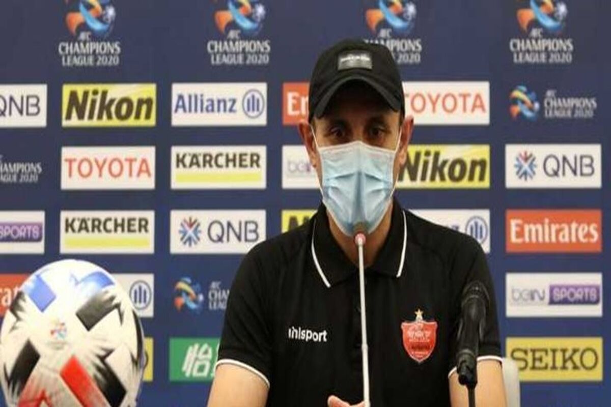 نشست خبری مربیان پرسپولیس و الوحده