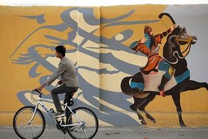 زیباسازی معابر  منطقه یک را به دست نقاشان می سپاریم