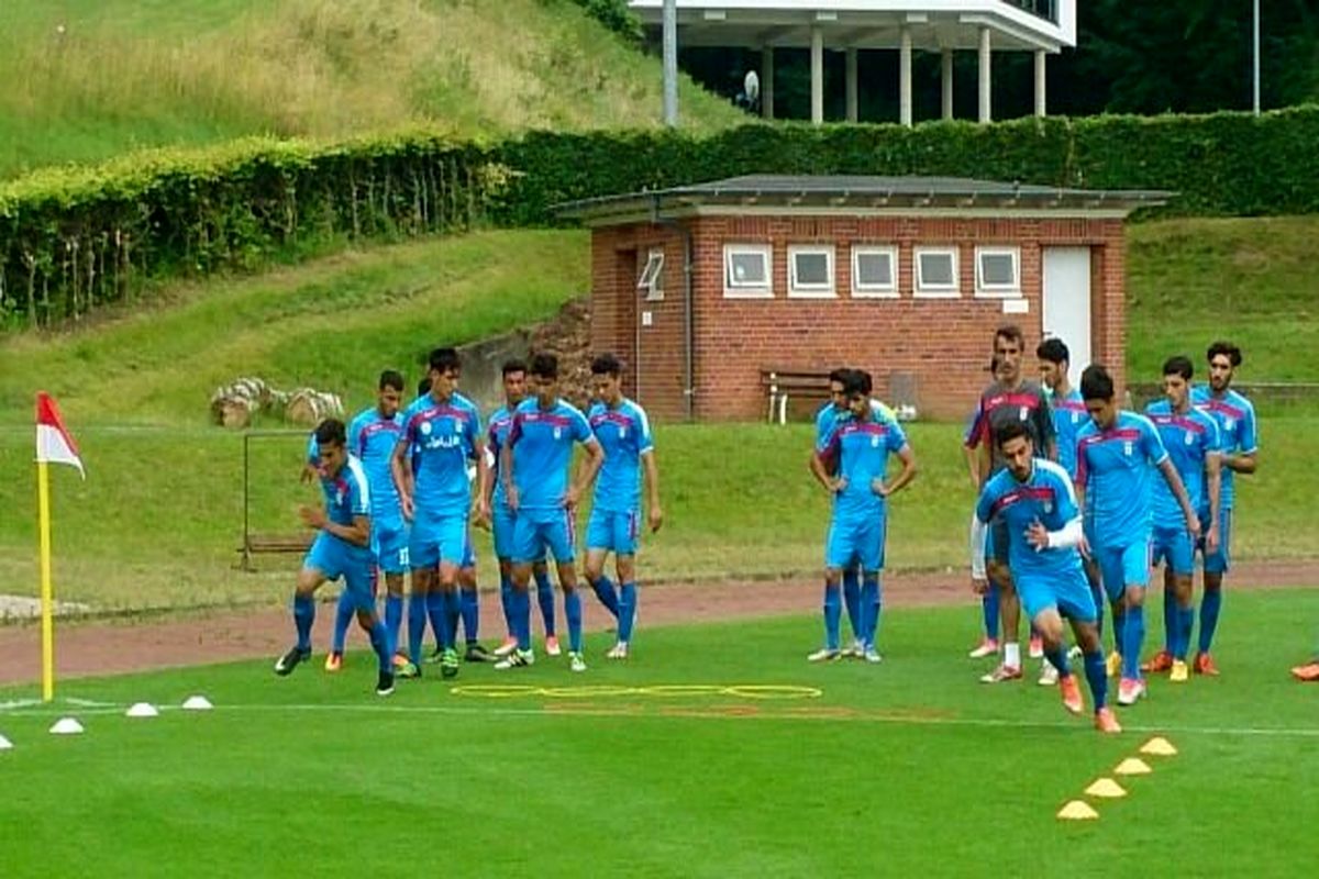 تمرین فوتبال