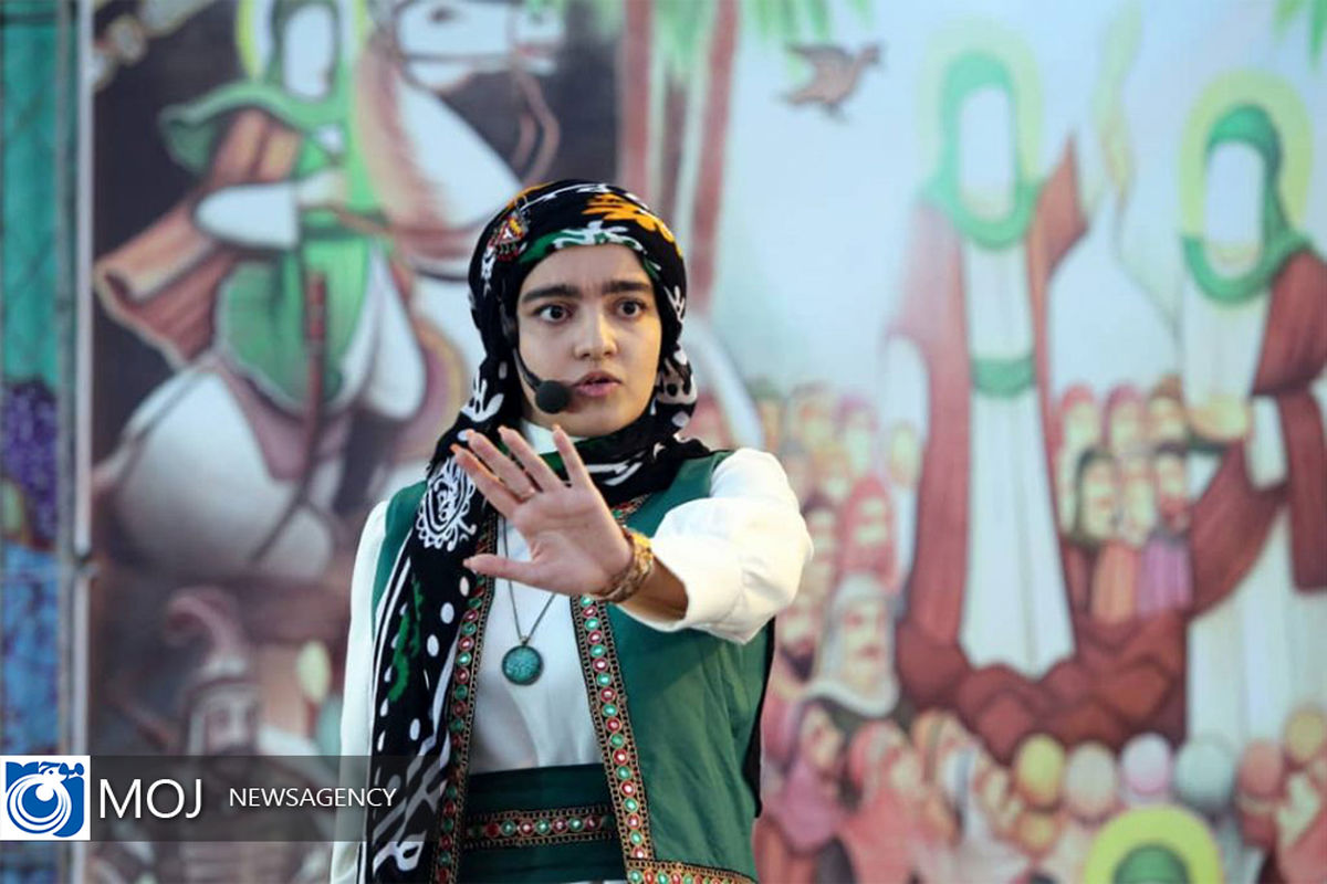 اجرای نقالی و پرده خوانی غدير