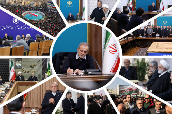 گزارش جامع کنشگری فعالانه رئیس‌جمهور در مدیریت حوادث اخیر 