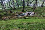 سقوط خودروی ۲۰۷ در محور جنت‌رودبار چهار مصدوم برجا گذاشت
