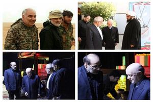 محمدنبی حبیبی با شهید «خیرالله صمدی» وداع کرد