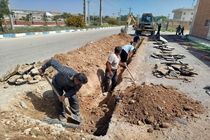 اتمام عملیات اجرای شبکه آبرسانی مسکن ملی لار / تأمین آب پایدار برای ۸۴۳ واحد مسکونی