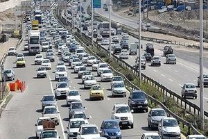 ترافیک در جاده‌ های ورودی مشهد پرحجم و روان است
