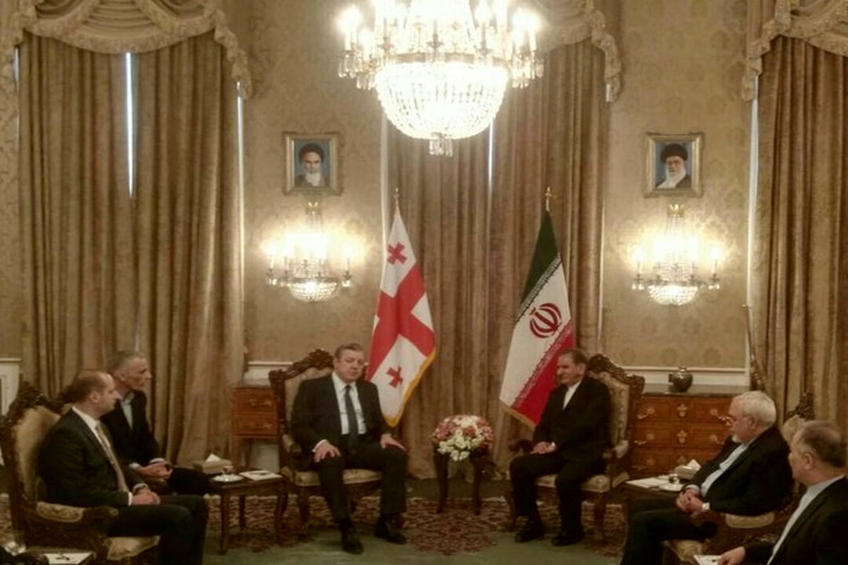 جهانگیری و نخست وزیر گرجستان