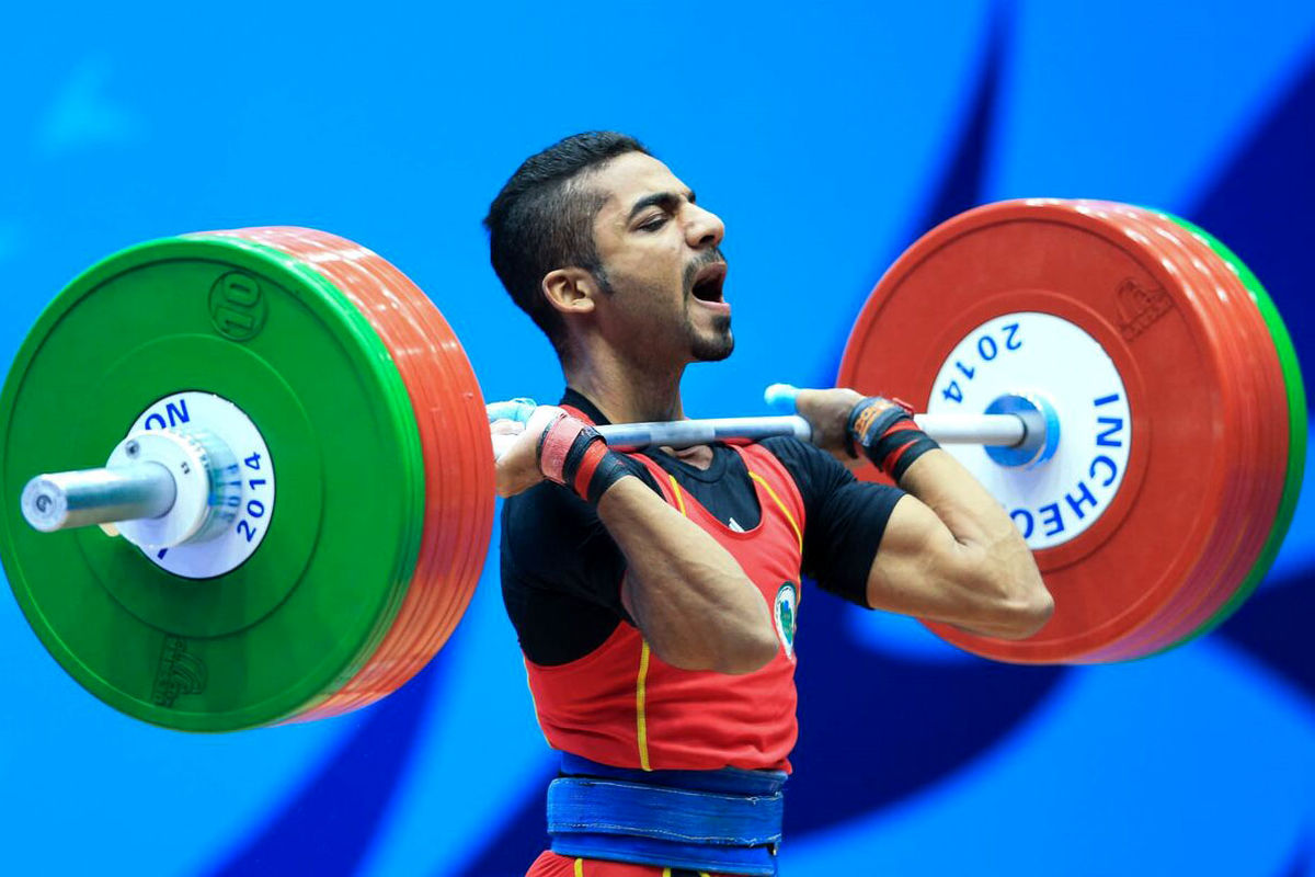 مسابقات وزنه برداری