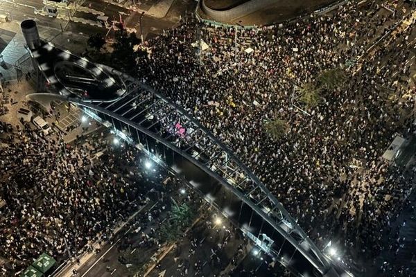 حریدی‌ها در قدس اشغالی علیه قانون خدمت اجباری تظاهرات کردند