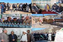  8 طرح در بخش برزک کاشان افتتاح و کلنگ زنی شد