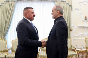 دیدار وزیر کشور عراق با پزشکیان