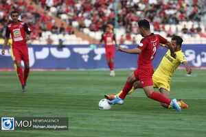 تساوی بدون گل پرسپولیس برابر پارس جنوبی جم در نیمه نخست