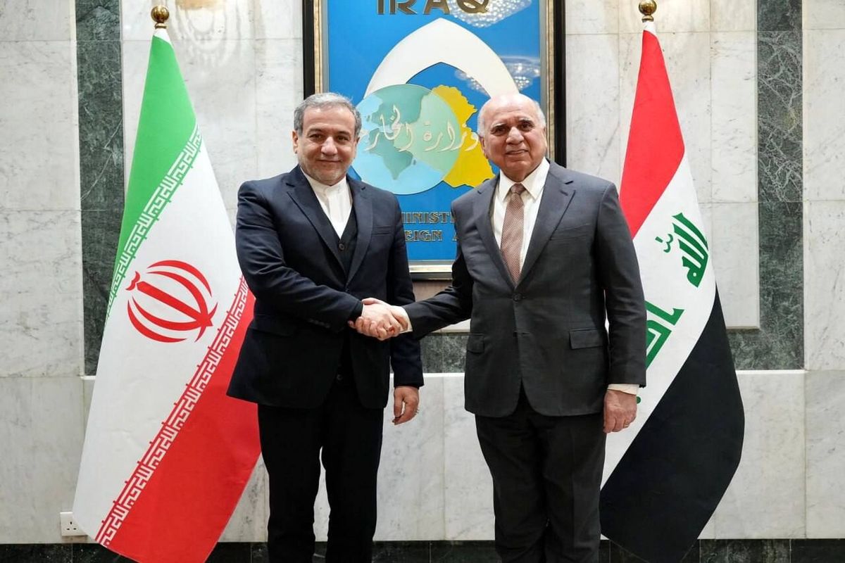 وزرای خارجه ایران و عراق