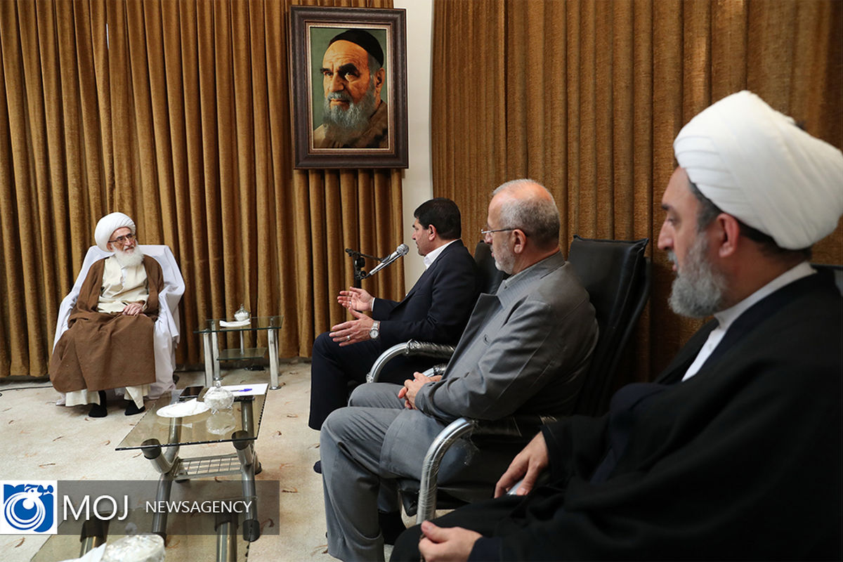 دیدار معاون اول رییس جمهوری با آیات عظام و مراجع تقلید