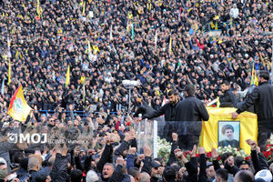 بازتاب تشییع پیکر شهید سیدحسن نصرالله در رسانه‌های آمریکا + فیلم