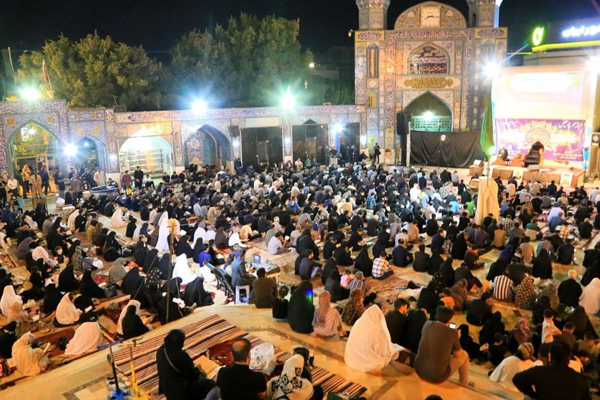 شب قدر در امامزاده سید مظفر 