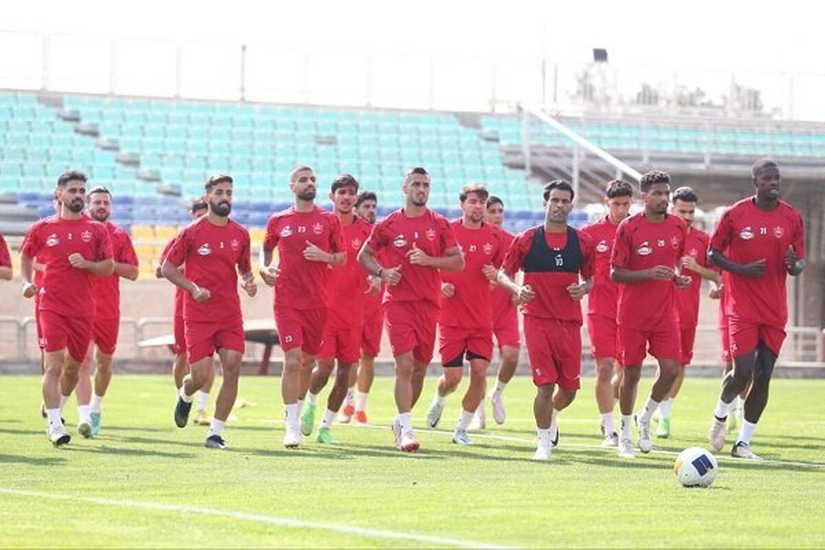 تمرینات پرسپولیس