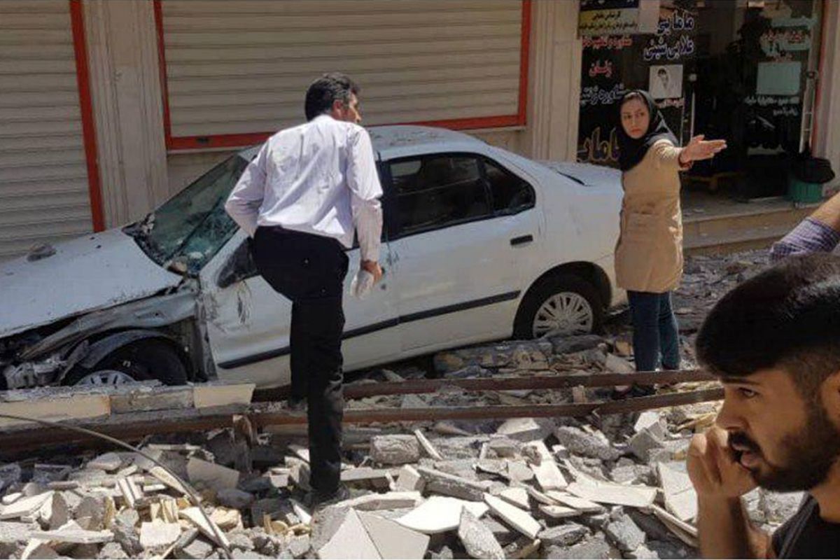 زلزله مسجد سلیمان