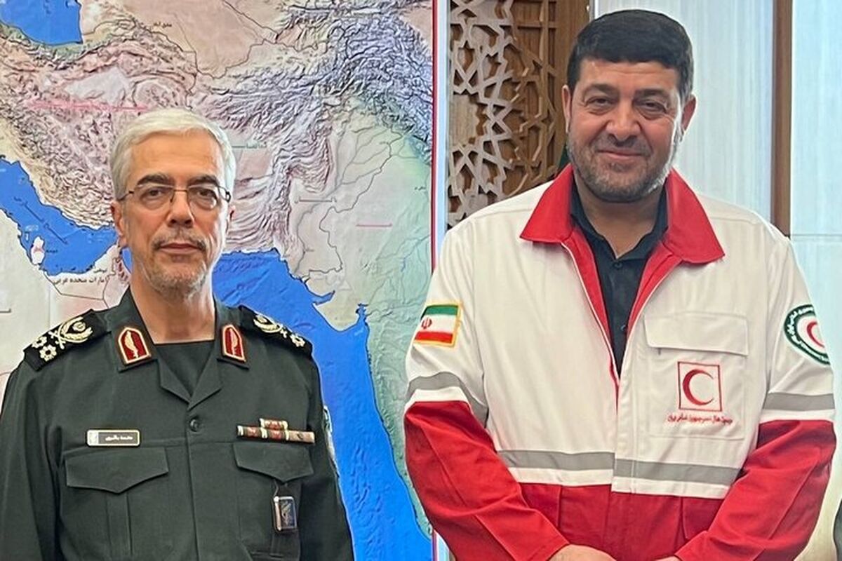 سرلشگر باقری و جمعیت هلال‌احمر 