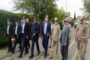 بازدید هیاتی از اعضای کمیسیون امنیت ملی از مناطق مرزی ایران و آذربایجان
