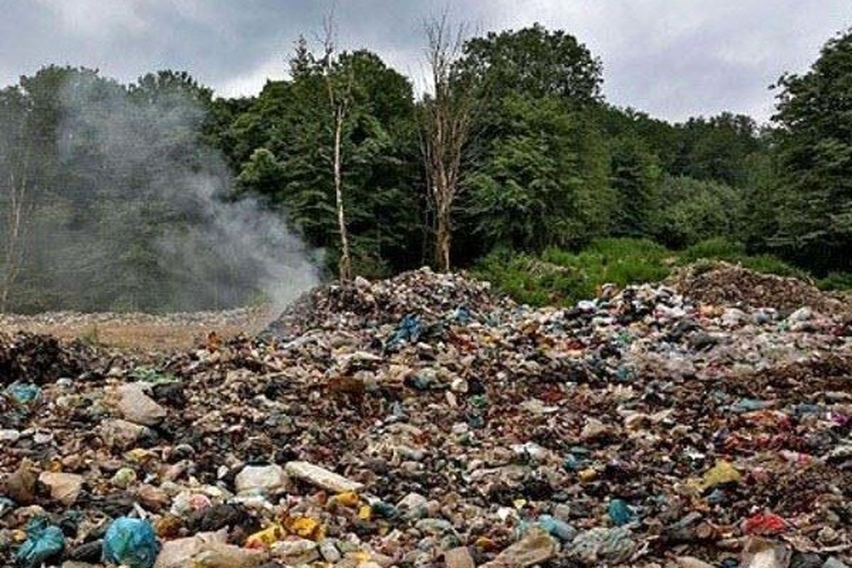 انباشت زباله در سراوان