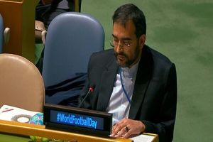  نماینده ایران در سازمان ملل، جشن قهرمانی تراکتور را یکی از نشانه‌های قدرت وحدت بخش فوتبال دانست