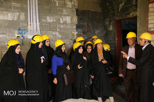 بازدید خبرنگاران از بیمارستان خیریه ساعی در خمینی شهر اصفهان