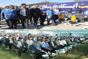 مانور آمادگی شرکت آبفا اهواز برای کمک به دفع آب‌های سطحی برگزار شد