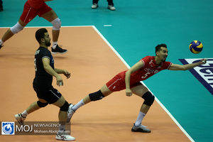 دیدار تیم های ملی والیبال ایران و کره جنوبی