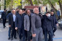 پیکر عماد افروغ در دانشگاه تهران تشییع شد