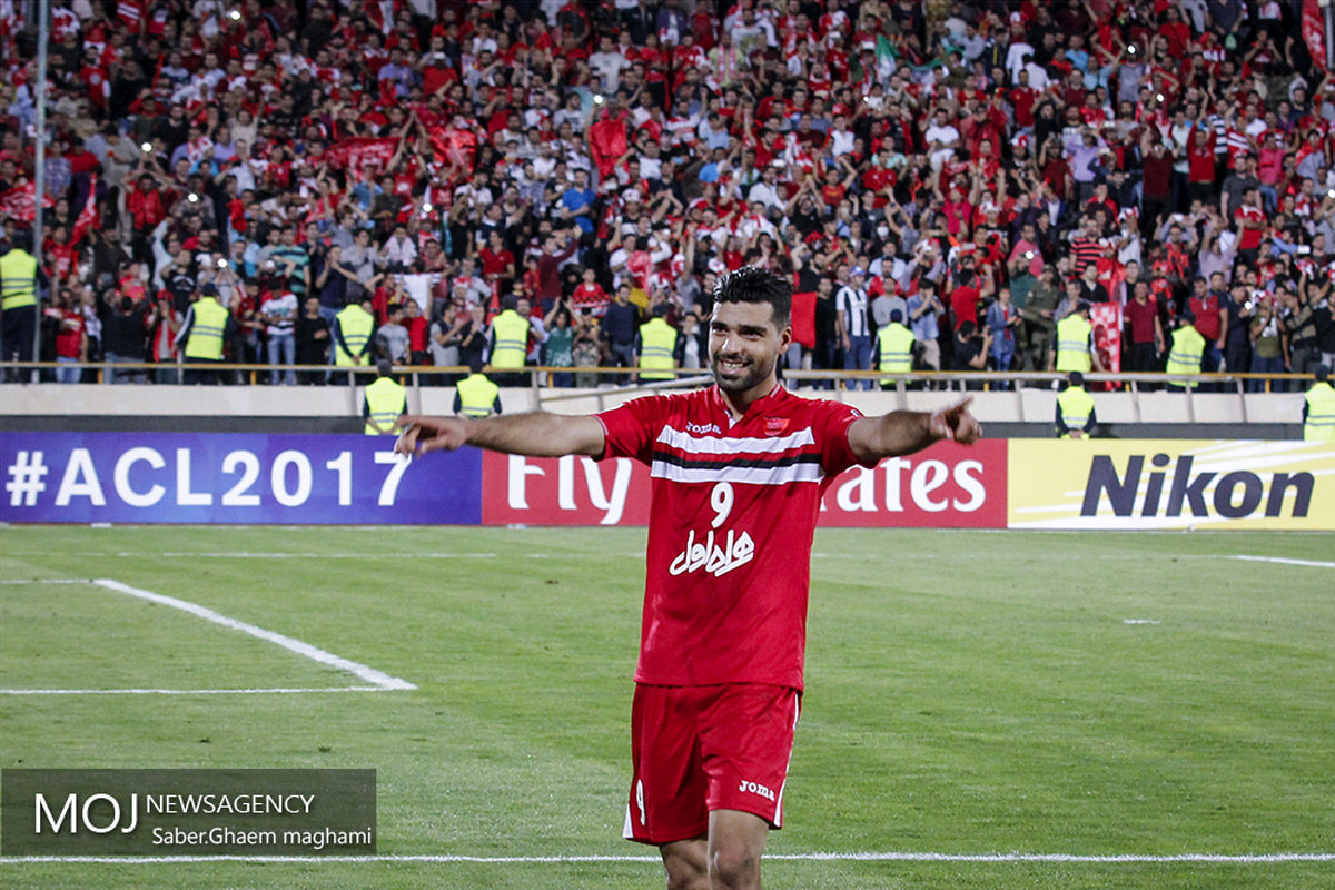 حاشیه دیدار تیم های فوتبال پرسپولیس ایران و الوحده امارات