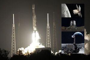 ژاپن و امارات به سمت کره ماه فرودگر و ماه‌نورد پرتاب کردند