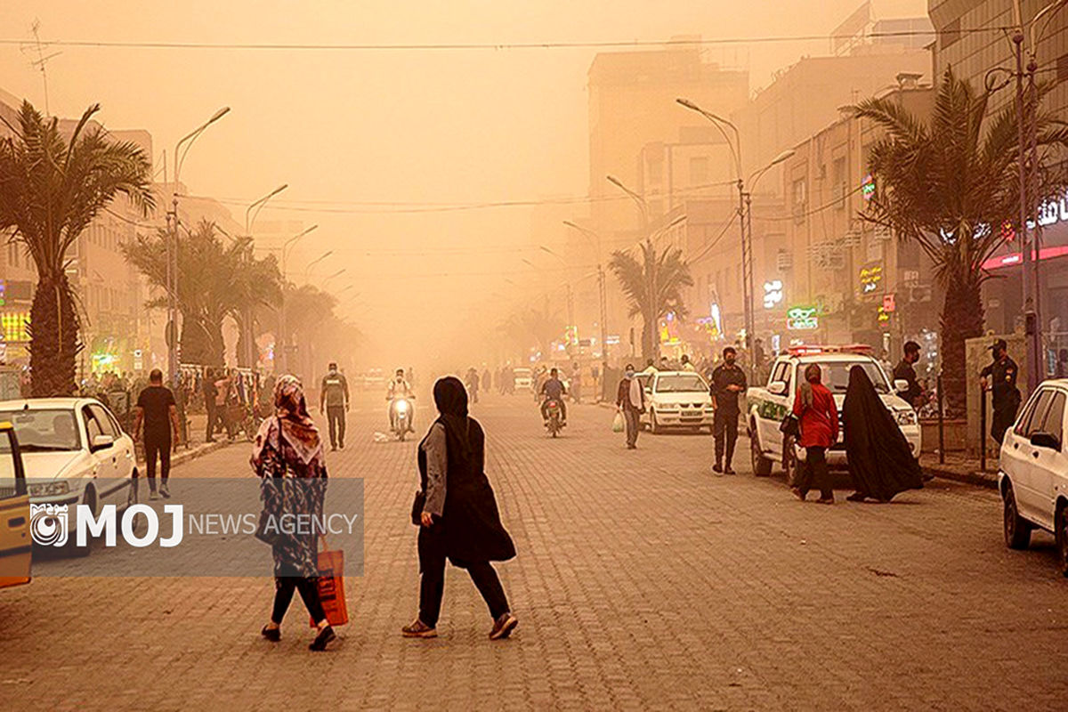 گرد و خاک اهواز