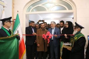 حضور وزیر ارشاد برای افتتاح کتابخانه یک مسجد
