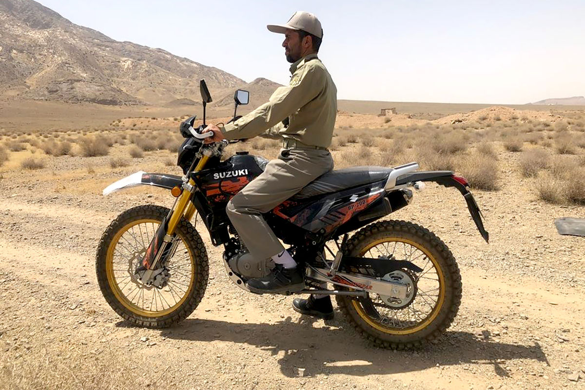 موتورسیکلت برای محیط بانان  محیط زیست