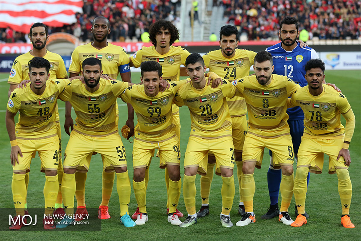 دیدار تیم های فوتبال پرسپولیس ایران و الوصل امارات