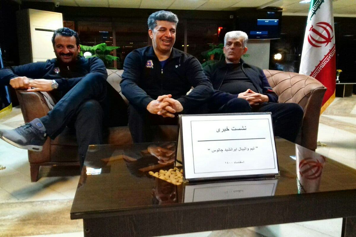 رحمت نوری سرمربی تیم والیبال ایرانشید چالوس