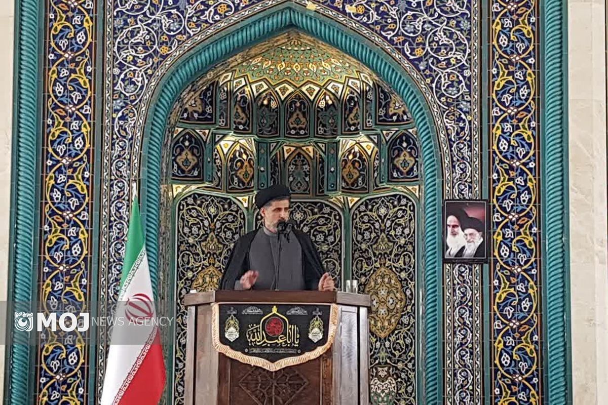 حسینی خطیب موقت نماز جمعه کیش