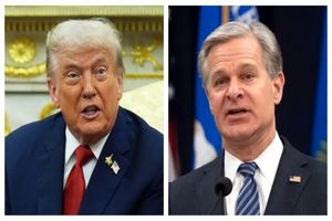 ترامپ احتمال بازجویی از کریستوفر رای را رد نکرد