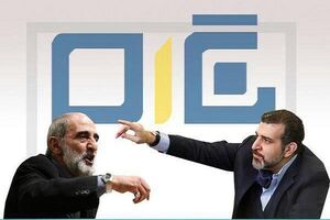 حسین شریعتمداری و صادق خرازی مناظره می‌کنند