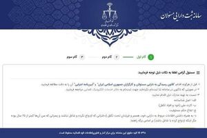 سامانه ثبت دارایی مسوولان روی شبکه ملی قرار گرفت