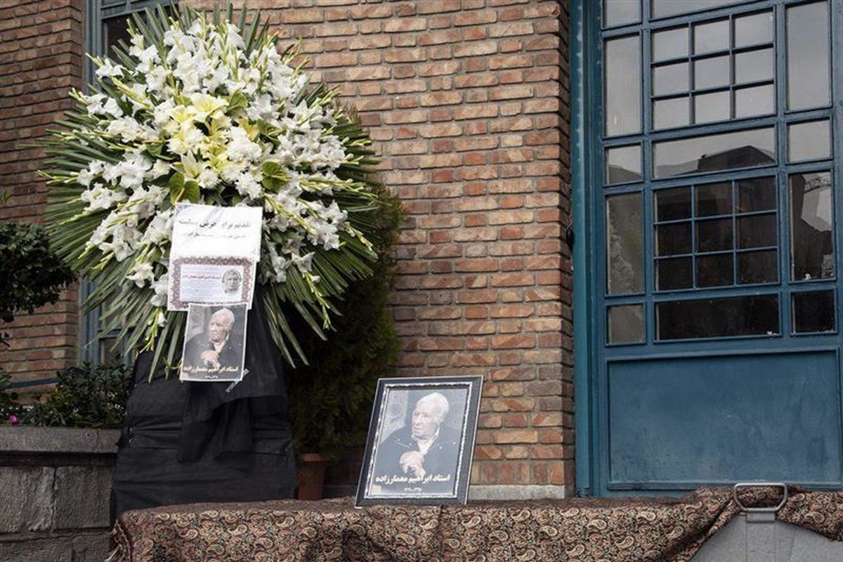 تشییع جنازه ابراهیم زاده