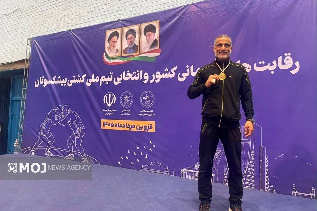 مسعود یگانه، کشتی‌گیر پیشکسوت جزیره کیش