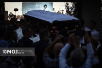 مراسم تشییع پیکر ناصر تقوایی