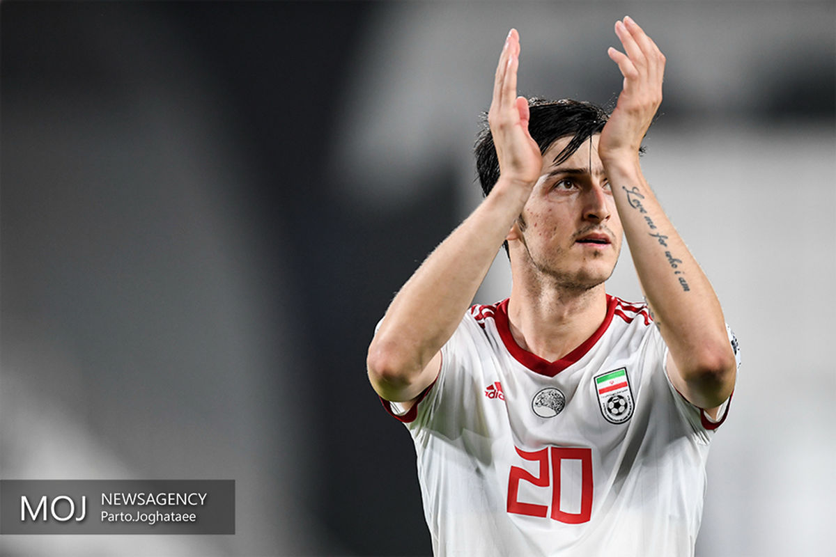 دیدار تیم‌های ملی فوتبال ایران و چین/سردار آزمون