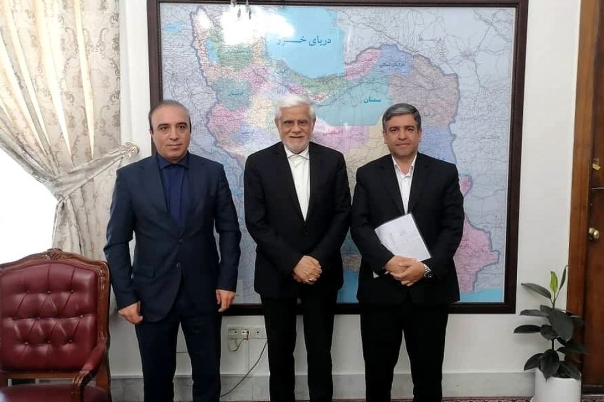 دیدار استاندار اردبیل با معاون اول رئیس جمهور