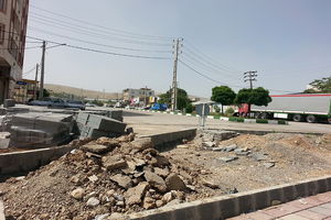 دسترسی دانشگاه آزاد کرمانشاه به جاده اسلام آبادغرب آزاد شد