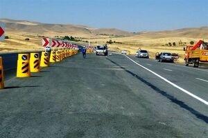 اصلاح نقطه پرتصادف محور امام قیس 